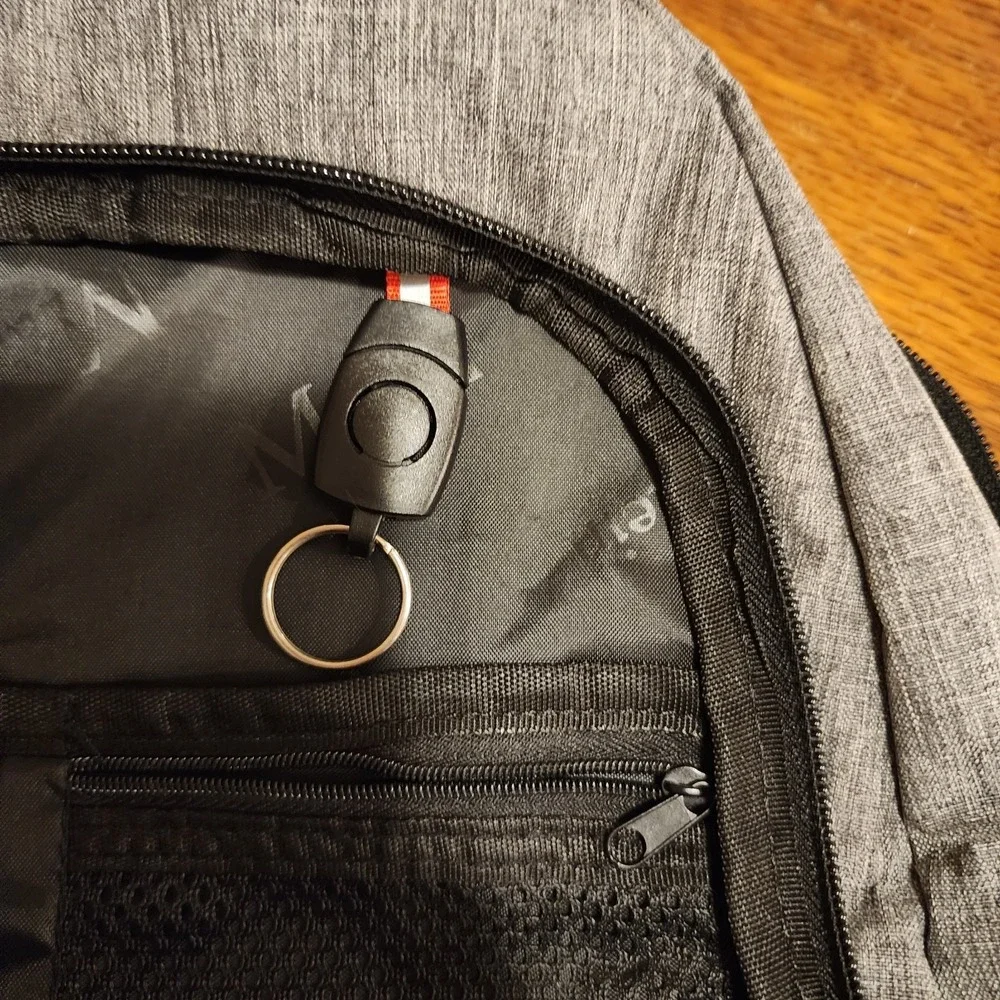 MATEIN Grey Anti Theft Slim Travel Laptop Backpack With USB Charging‎ Port